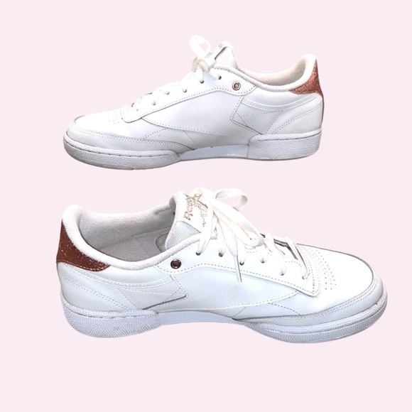 Reebok Club C 85 - White Rose Gold (Women's 10) - Picture 10 of 12
